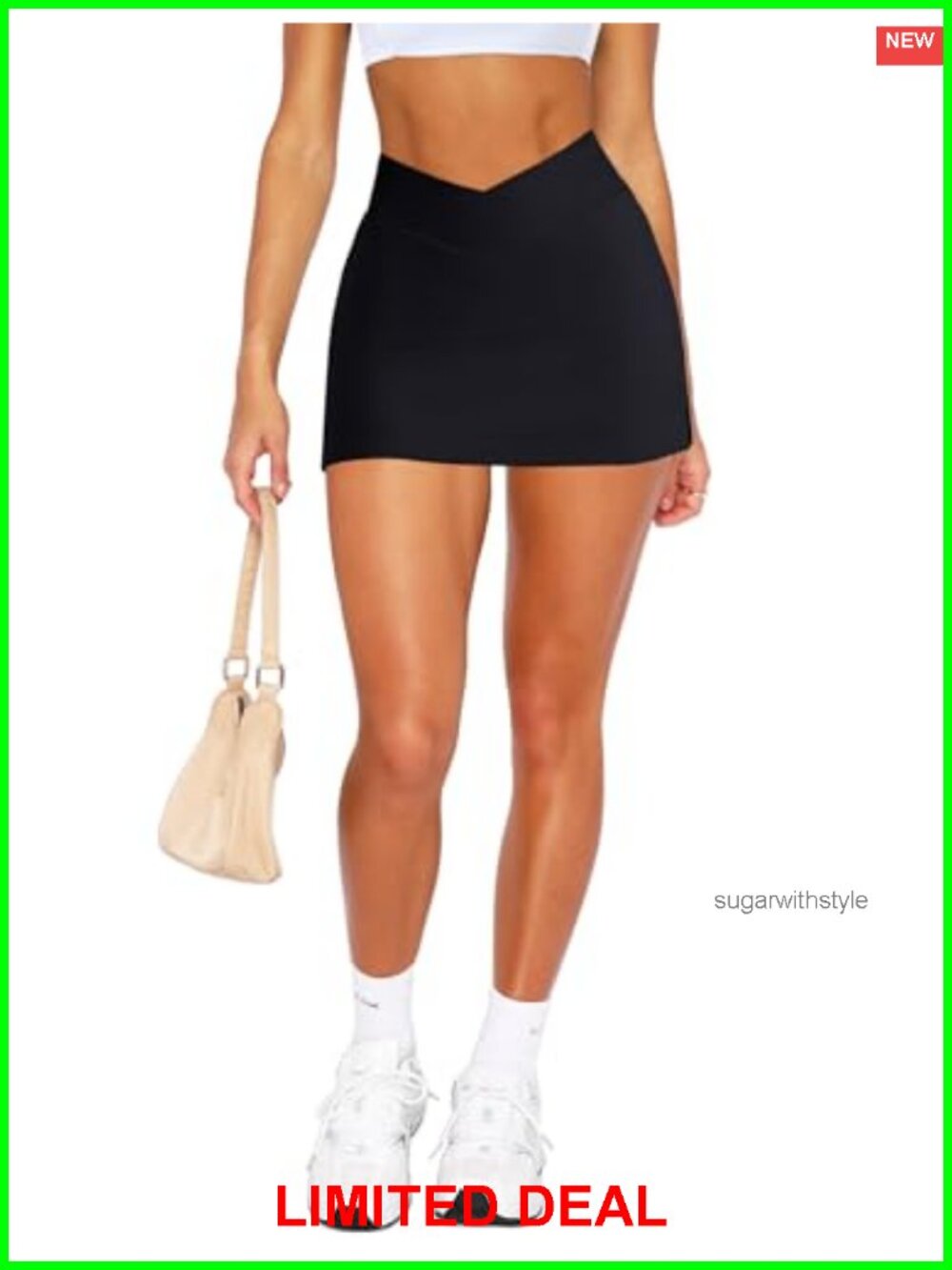 High Waisted Golf Skort Tennis Skirt with Shorts Pickleball Athletic